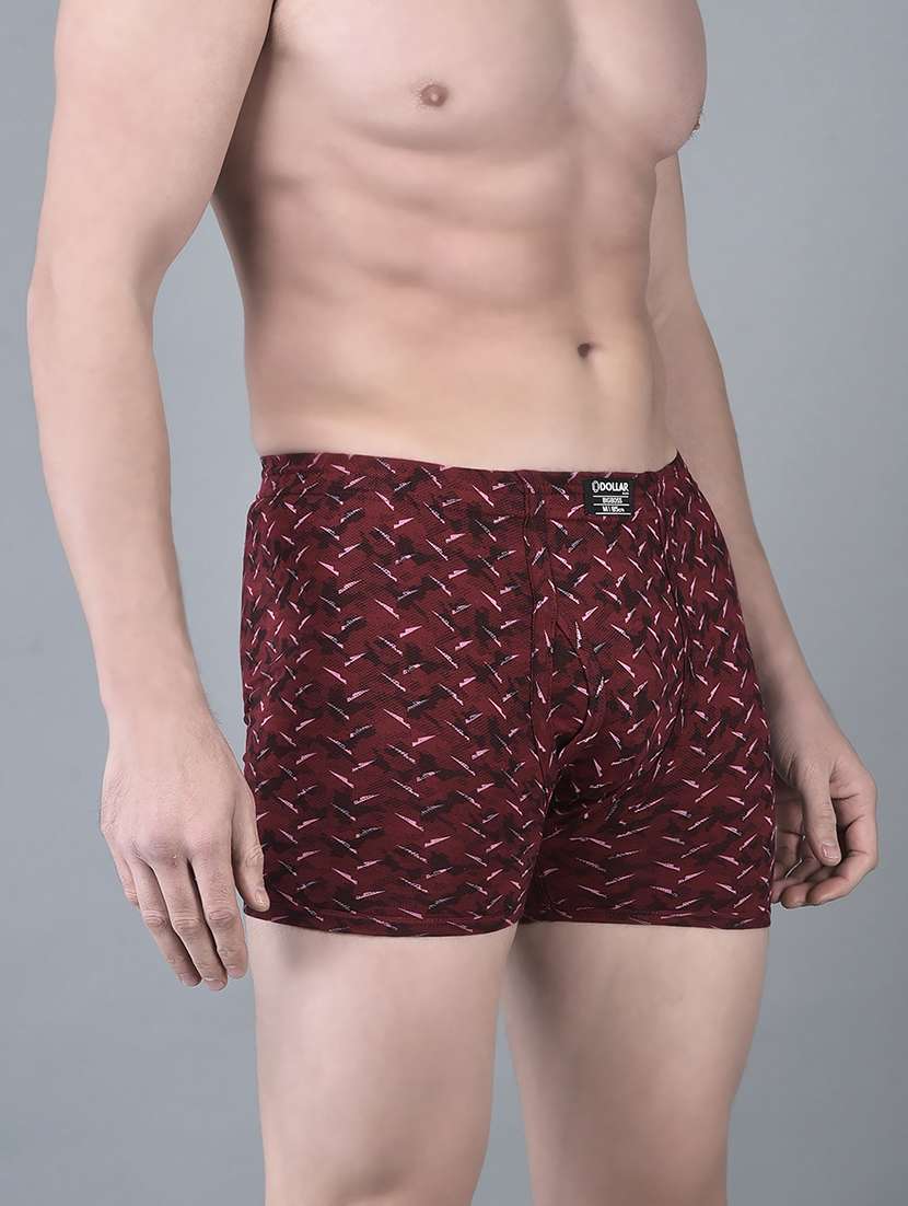 men pack of 7 printed trunk brief - 21984218 -  Standard Image - 3