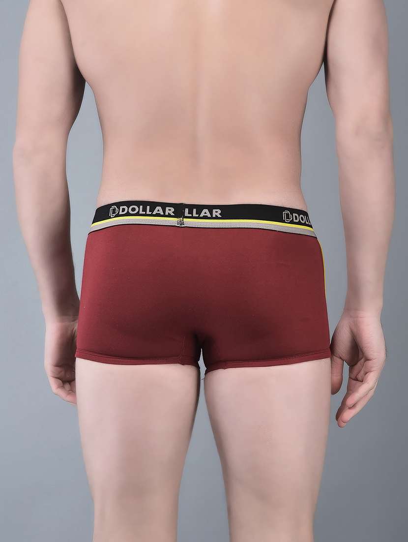 men pack of 5 solid trunk brief - 21984228 -  Standard Image - 3