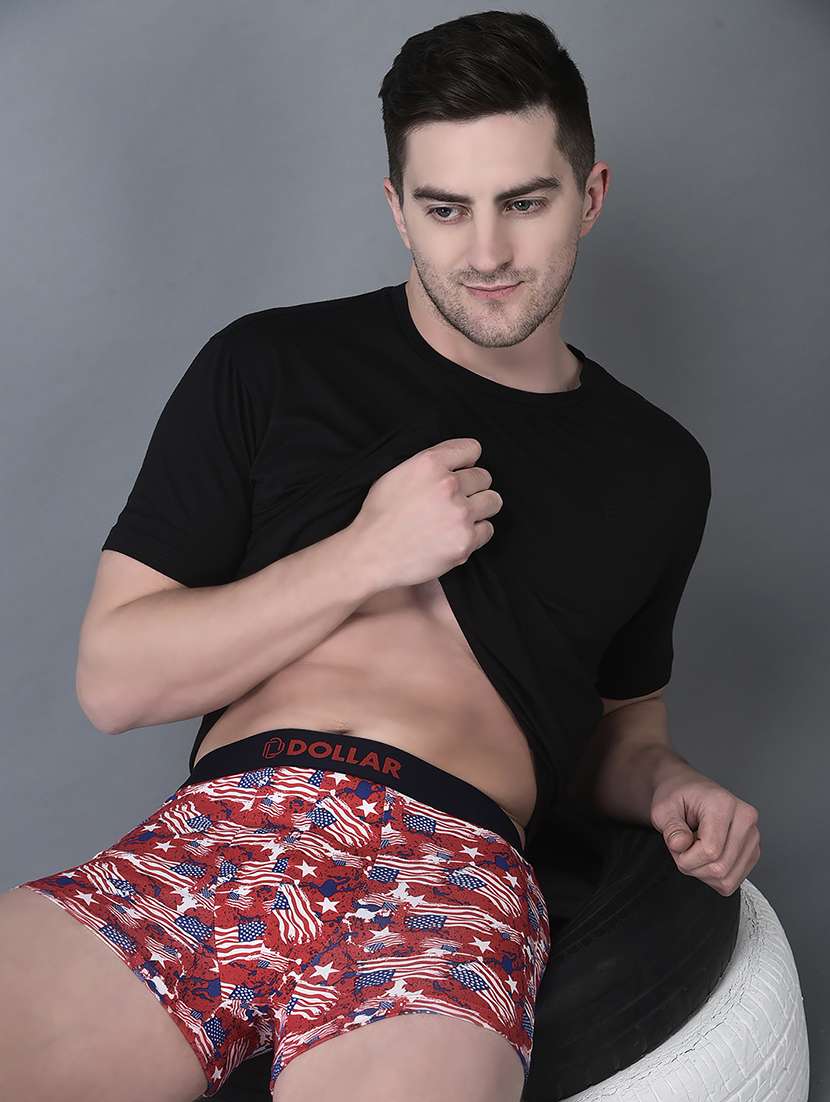 men pack of 7 printed trunk brief - 21984240 -  Standard Image - 3