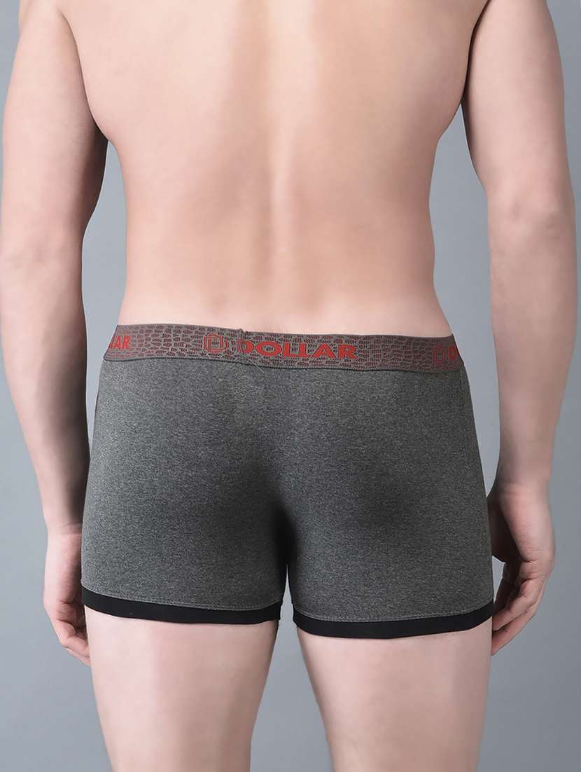 men pack of 7 solid trunk brief - 21984261 - Standard Image - 3