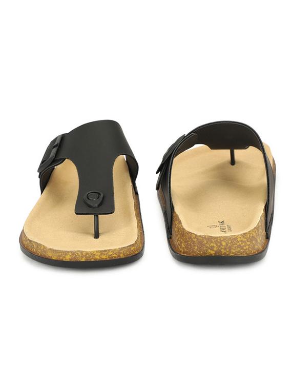men solid toe separator sandal - 21984424 - Standard Image - 3