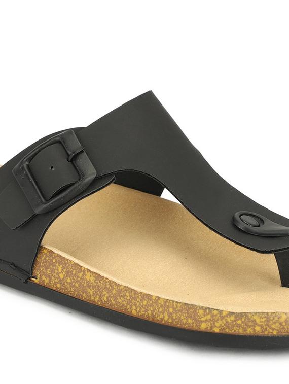 men solid toe separator sandal - 21984424 - Standard Image - 5