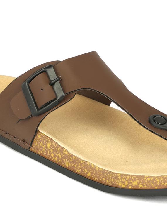 men solid toe separator sandal - 21984428 - Standard Image - 5