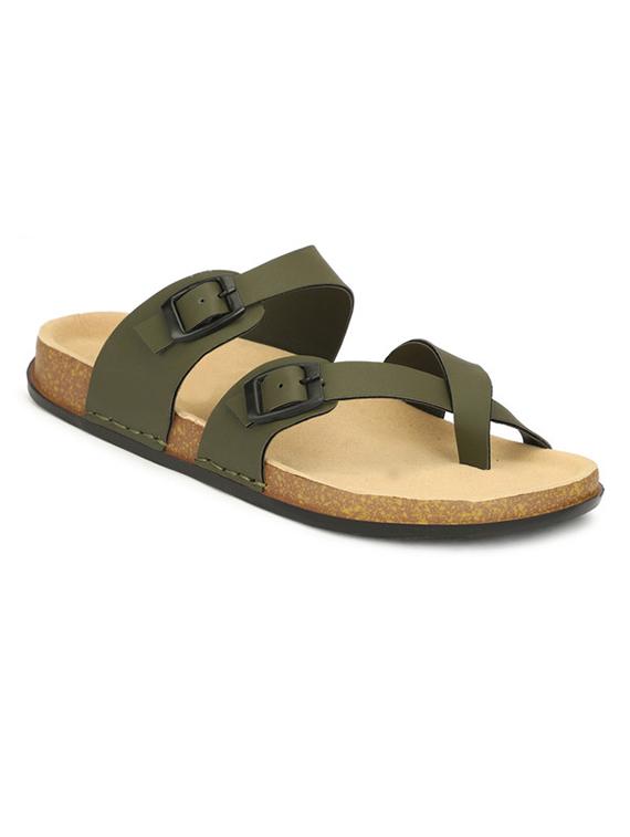 men solid toe separator sandal - 21984447 - Standard Image - 3