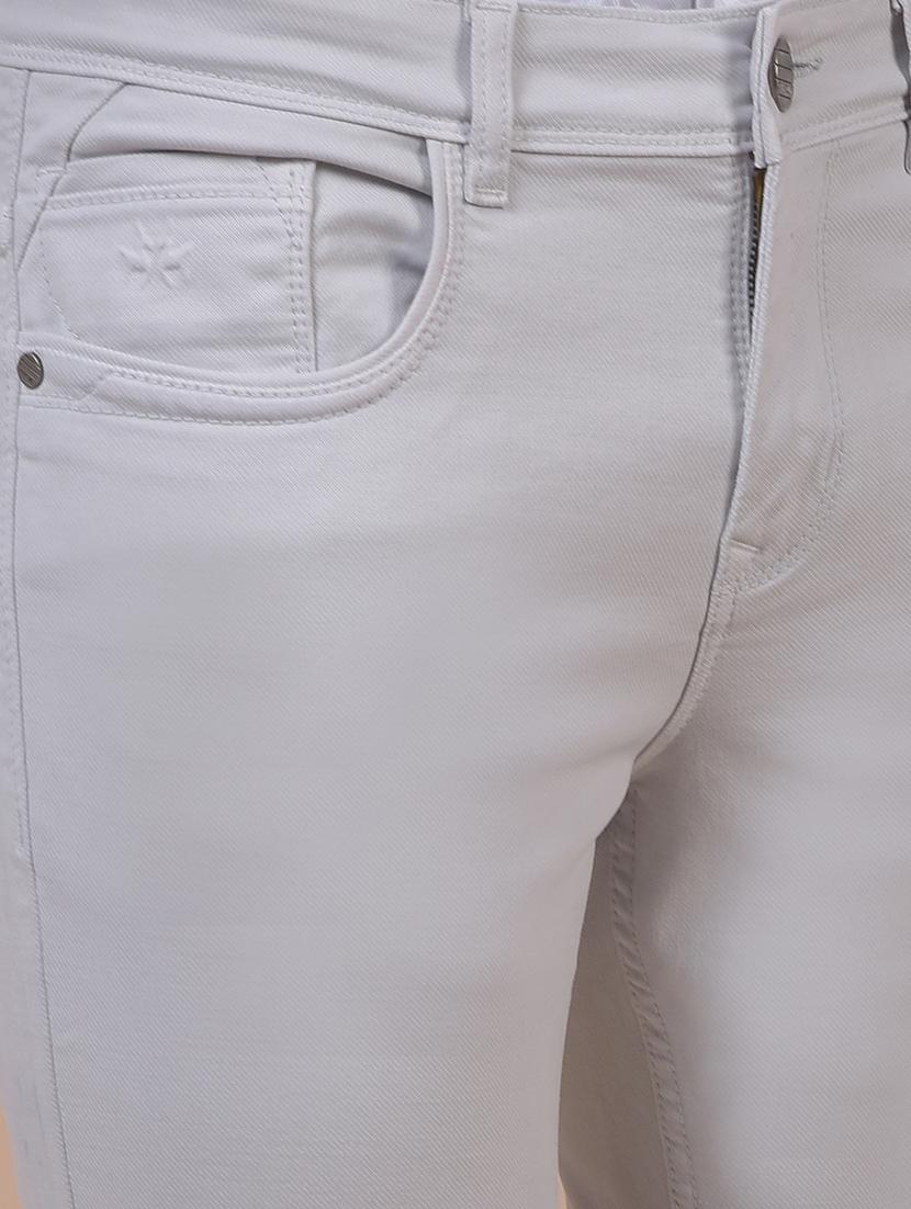 men solid mid rise slim fit jeans - 21984507 - Standard Image - 5