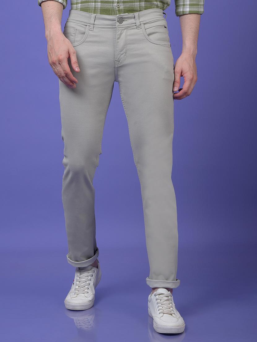 men solid mid rise slim fit jeans - 21984521 - Zoom Image - 0