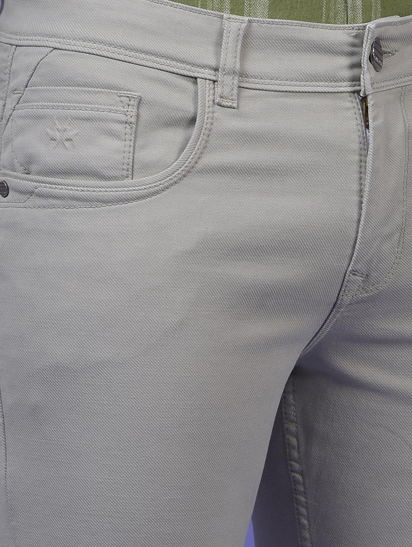 men solid mid rise slim fit jeans - 21984521 - Standard Image - 5