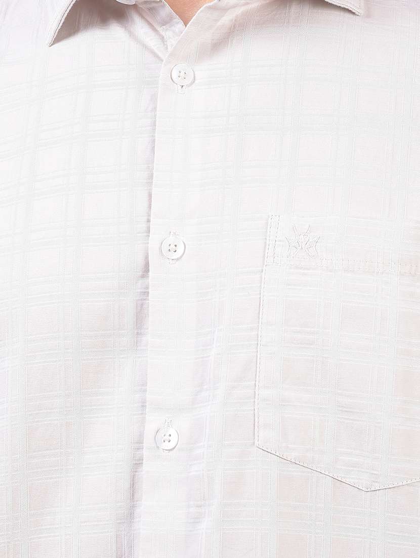 men checkered long sleeve slim fit casual shirt - 21984615 -  Standard Image - 5