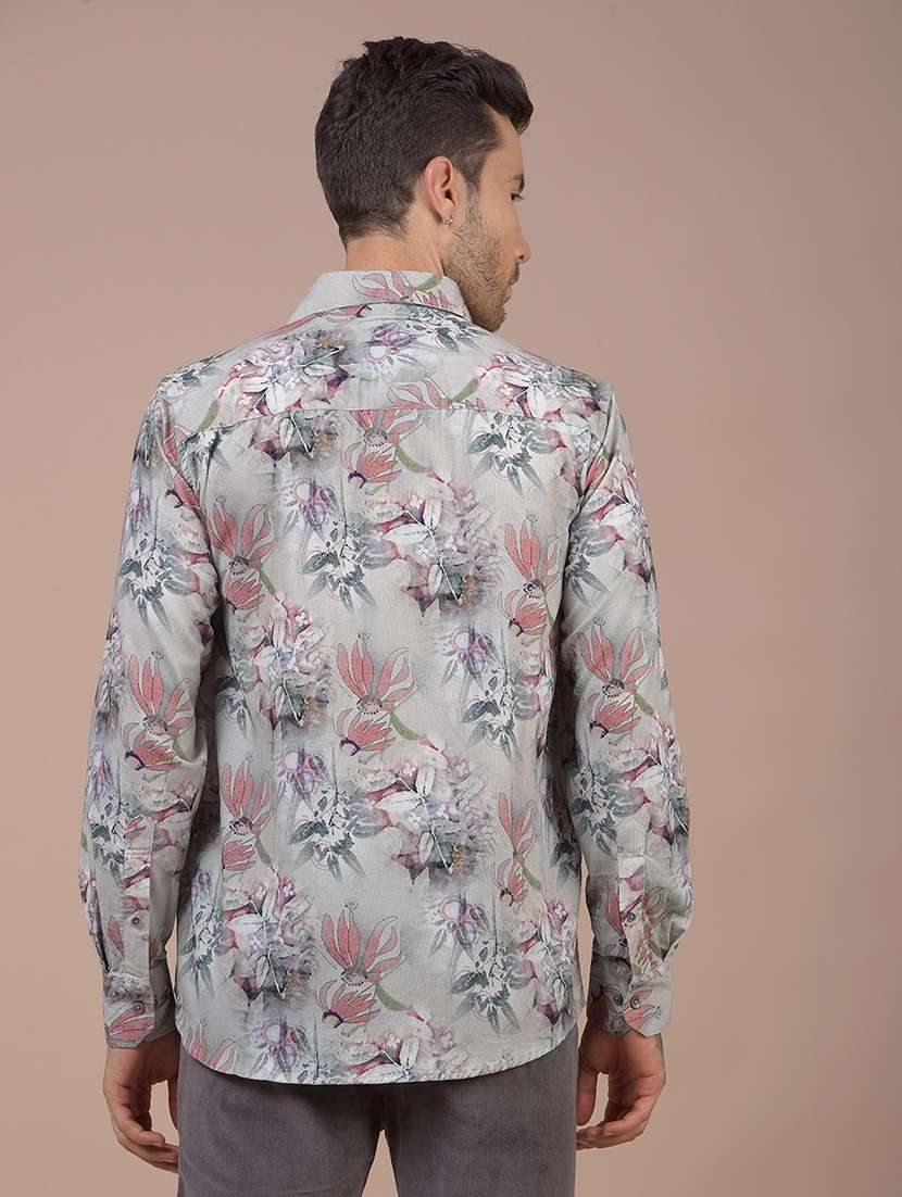 multi colored cotton casual shirt - 21984624 - Standard Image - 3