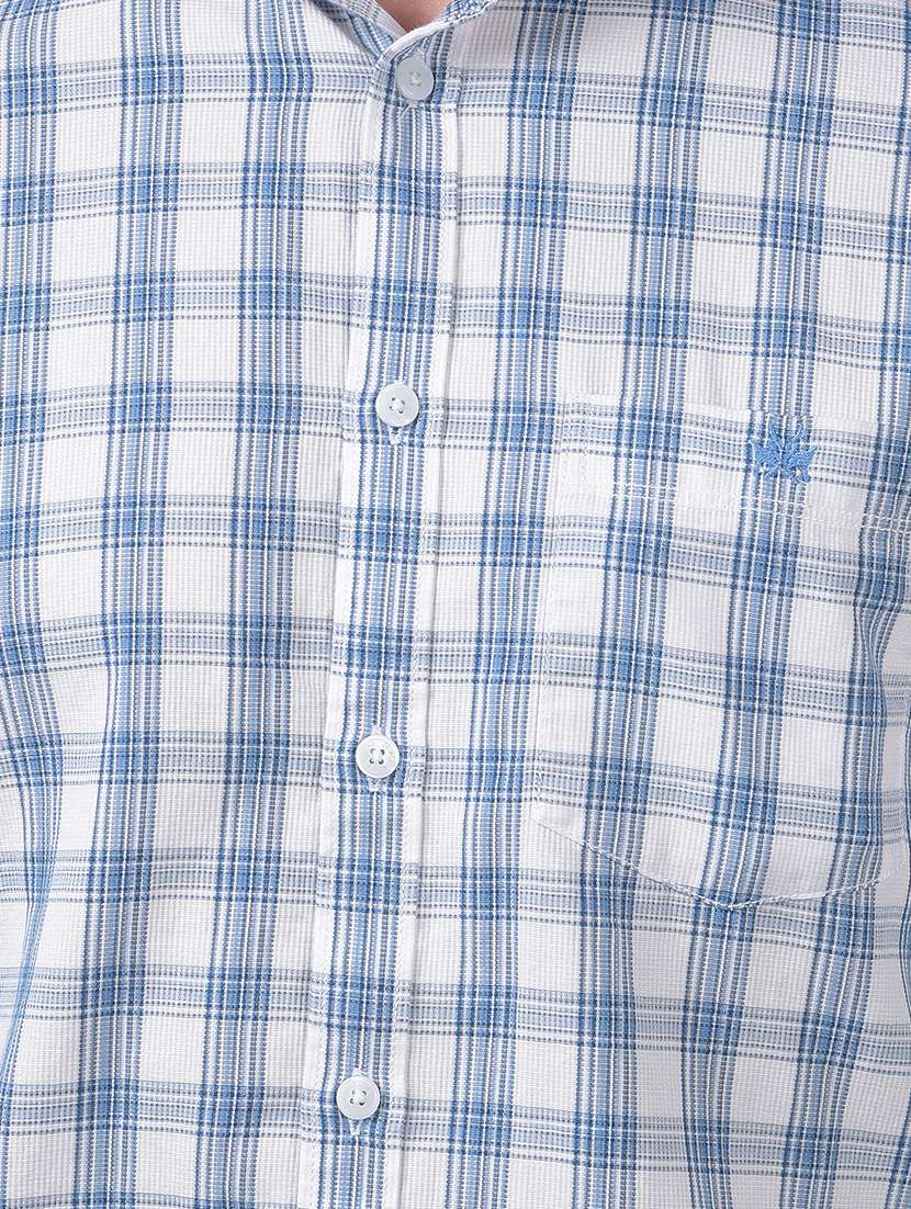 men checkered long sleeve regular fit casual shirt - 21984700 -  Standard Image - 5