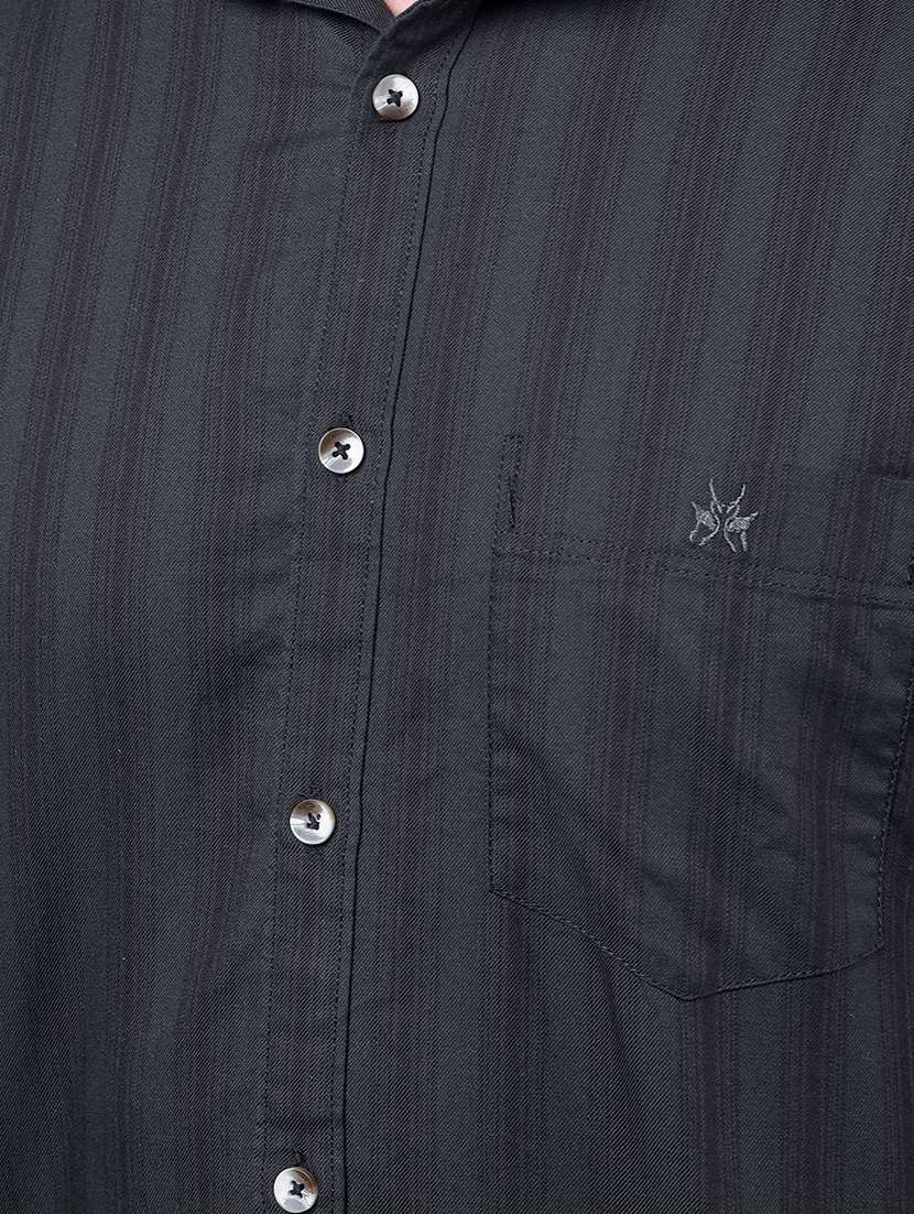 green cotton casual shirt - 21984879 -  Standard Image - 5