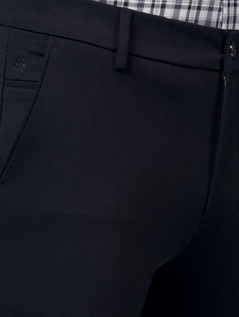 men solid mid rise slim fit chinos  - 21985036 -  Standard Image - 5