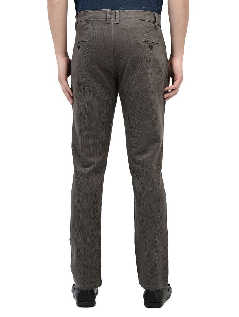 men solid mid rise slim fit chinos  - 21985072 -  Standard Image - 3