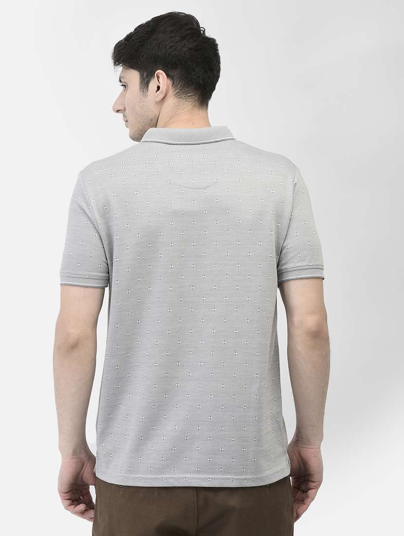 men solid short sleeve regular fit polo t-shirt - 21985115 - Standard Image - 3