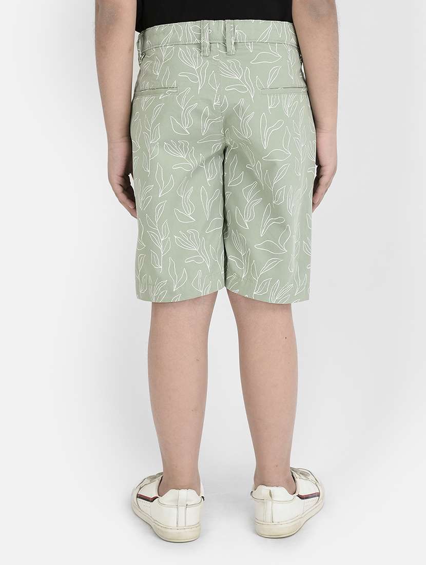 boys printed mid rise regular fit shorts  - 21985186 -  Standard Image - 3
