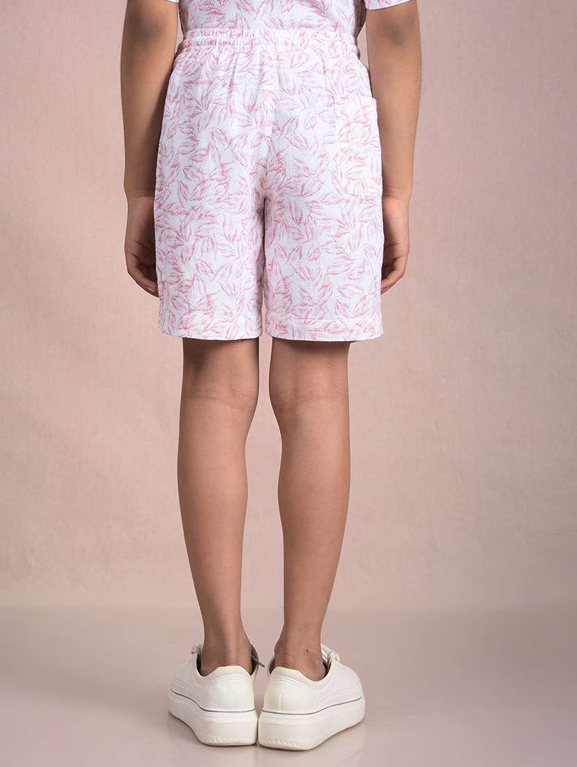 boys printed mid rise regular fit shorts  - 21985187 -  Standard Image - 3