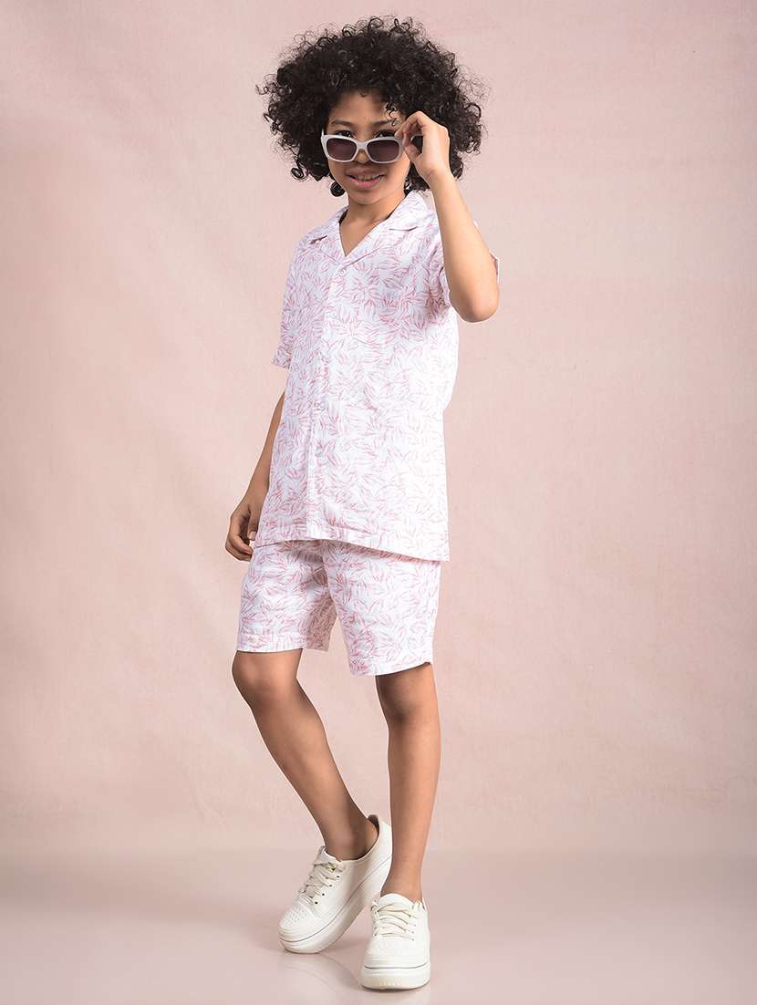 boys printed mid rise regular fit shorts  - 21985187 -  Standard Image - 5