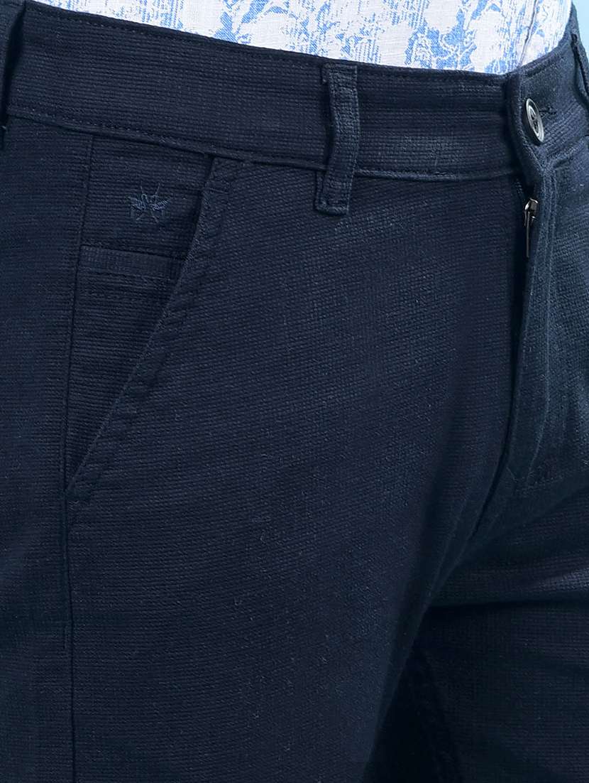 boys solid mid rise slim fit chinos  - 21985196 -  Standard Image - 5