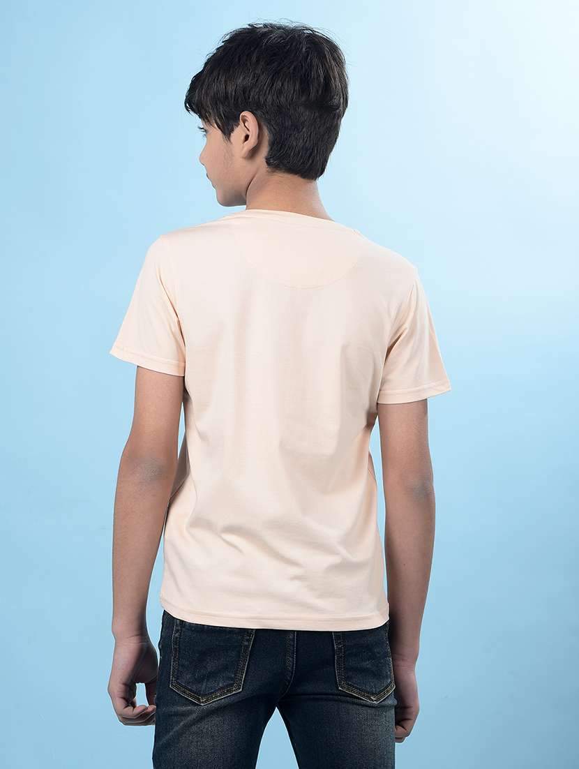boys printed short sleeve regular fit t-shirt - 21985201 -  Standard Image - 3