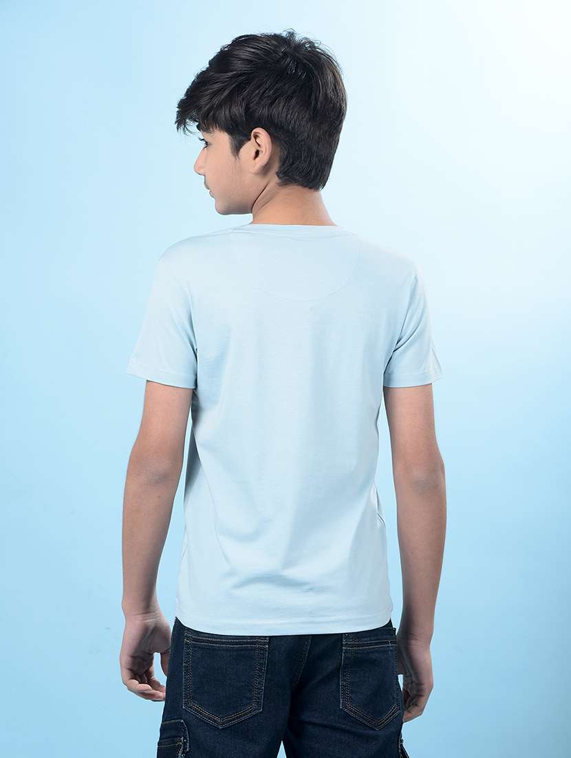 boys printed short sleeve regular fit t-shirt - 21985202 -  Standard Image - 3