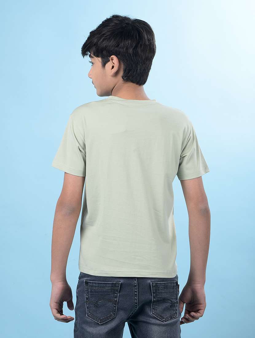 boys printed short sleeve regular fit t-shirt - 21985204 -  Standard Image - 3