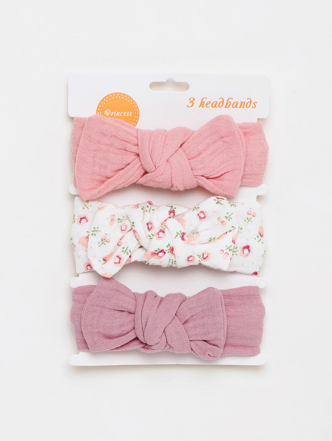 girls pack of 3 multi color hairbands - 21985216 -  Zoom Image - 0