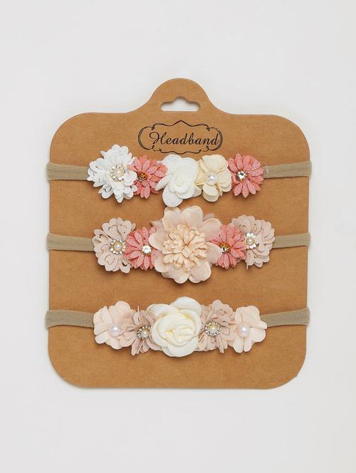 girls pack of 3 multi color ponytail holders - 21985250 - Standard Image - 0