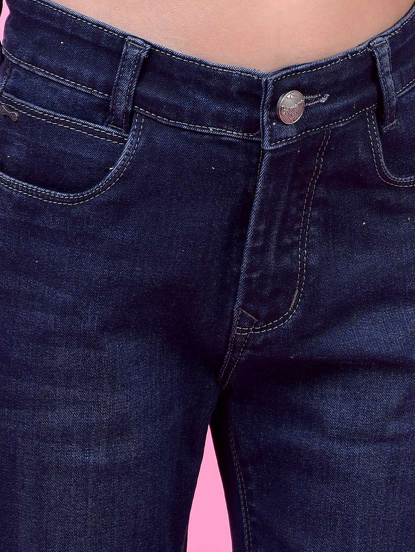 girls solid high rise bootcut jeans - 21985388 -  Standard Image - 5