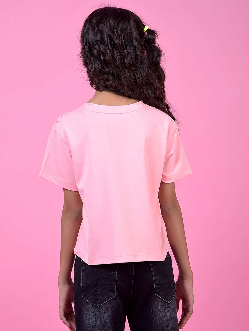girls printed short sleeve tee - 21985441 -  Standard Image - 3