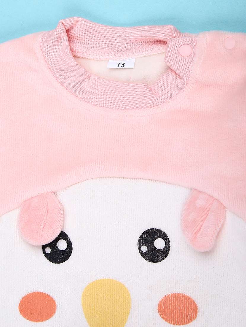 girls printed long sleeve winterwear full length set - 21985613 -  Standard Image - 3