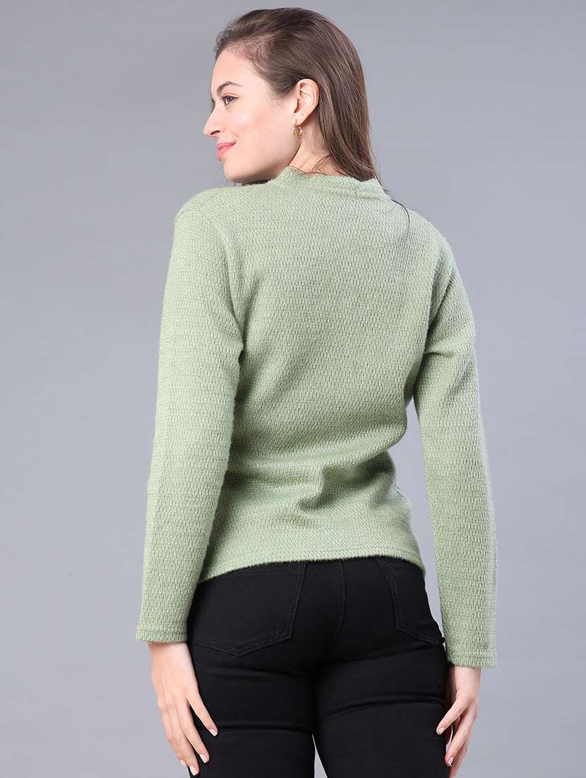 women self design long sleeve cardigan - 21985789 -  Standard Image - 3