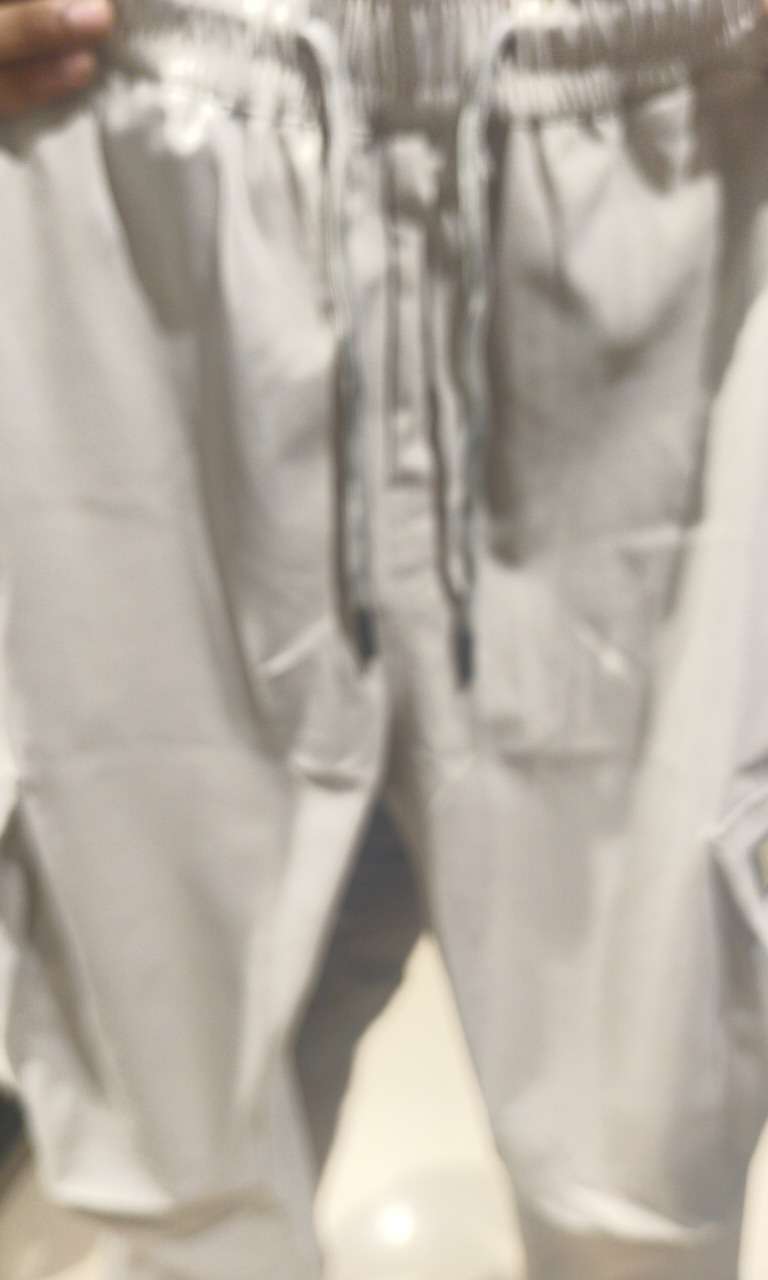 grey polyester joggers - 21985802 -  Zoom Image - 0
