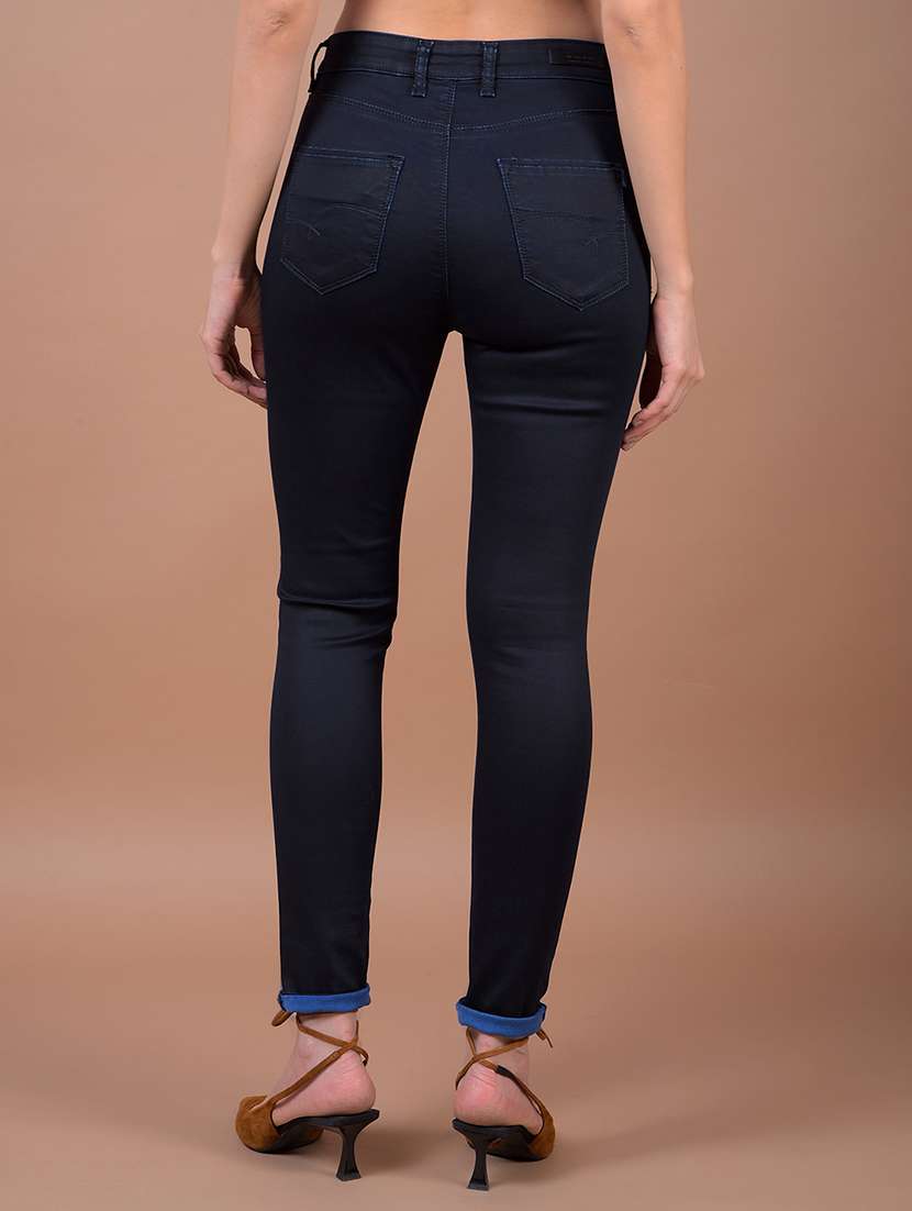 women solid mid rise skinny jean - 21986040 -  Standard Image - 3