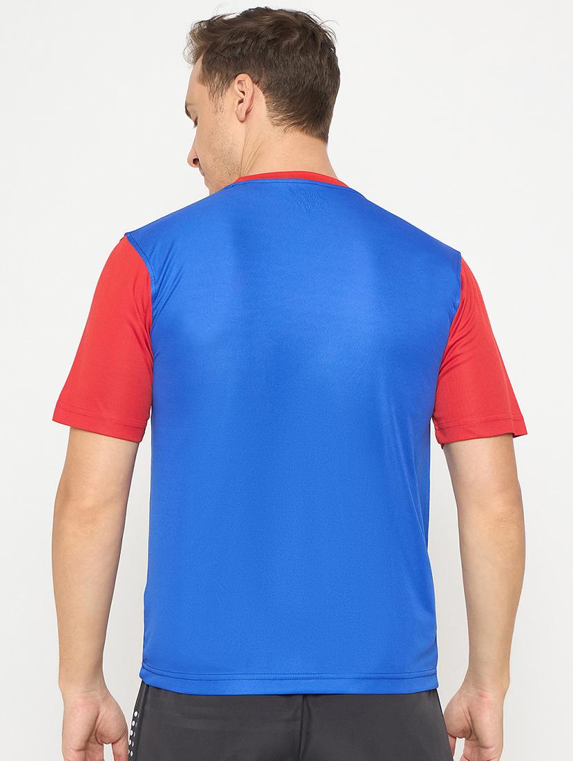 men color block short sleeve regular ft t-shirt - 21986278 - Standard Image - 3