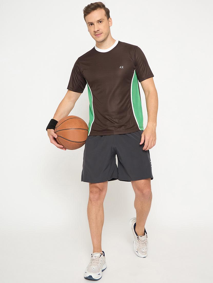 men color block short sleeve regular ft t-shirt - 21986279 - Standard Image - 5