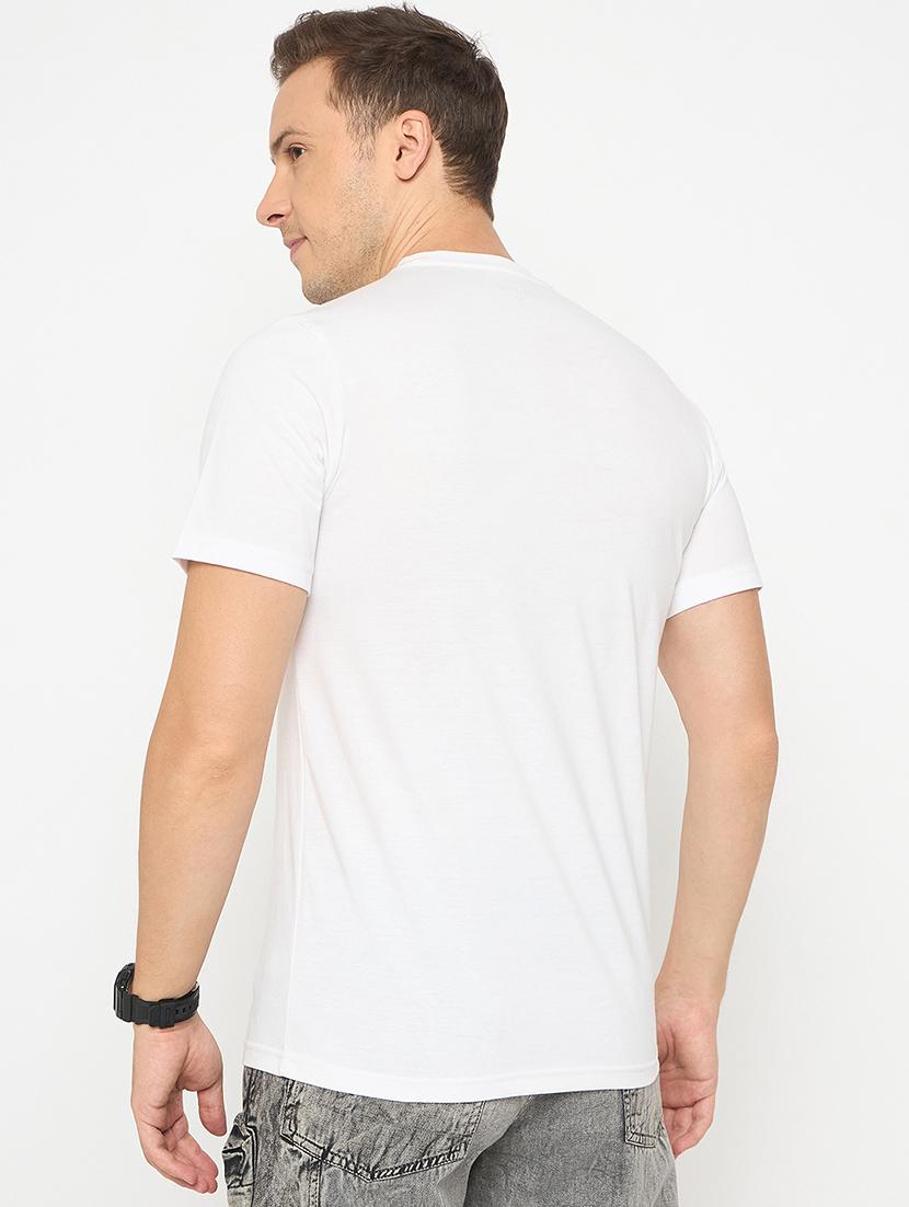 men printed short sleeve regular ft t-shirt - 21986282 - Standard Image - 3