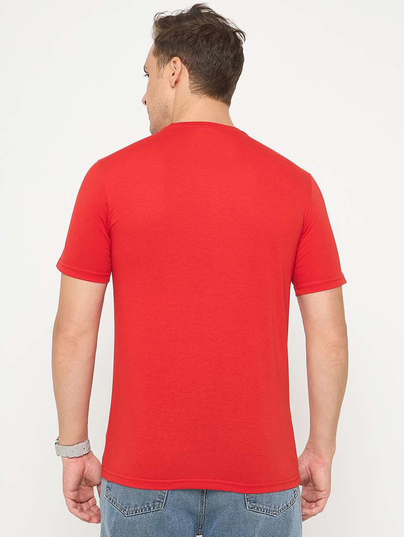 men printed short sleeve regular ft t-shirt - 21986284 - Standard Image - 3