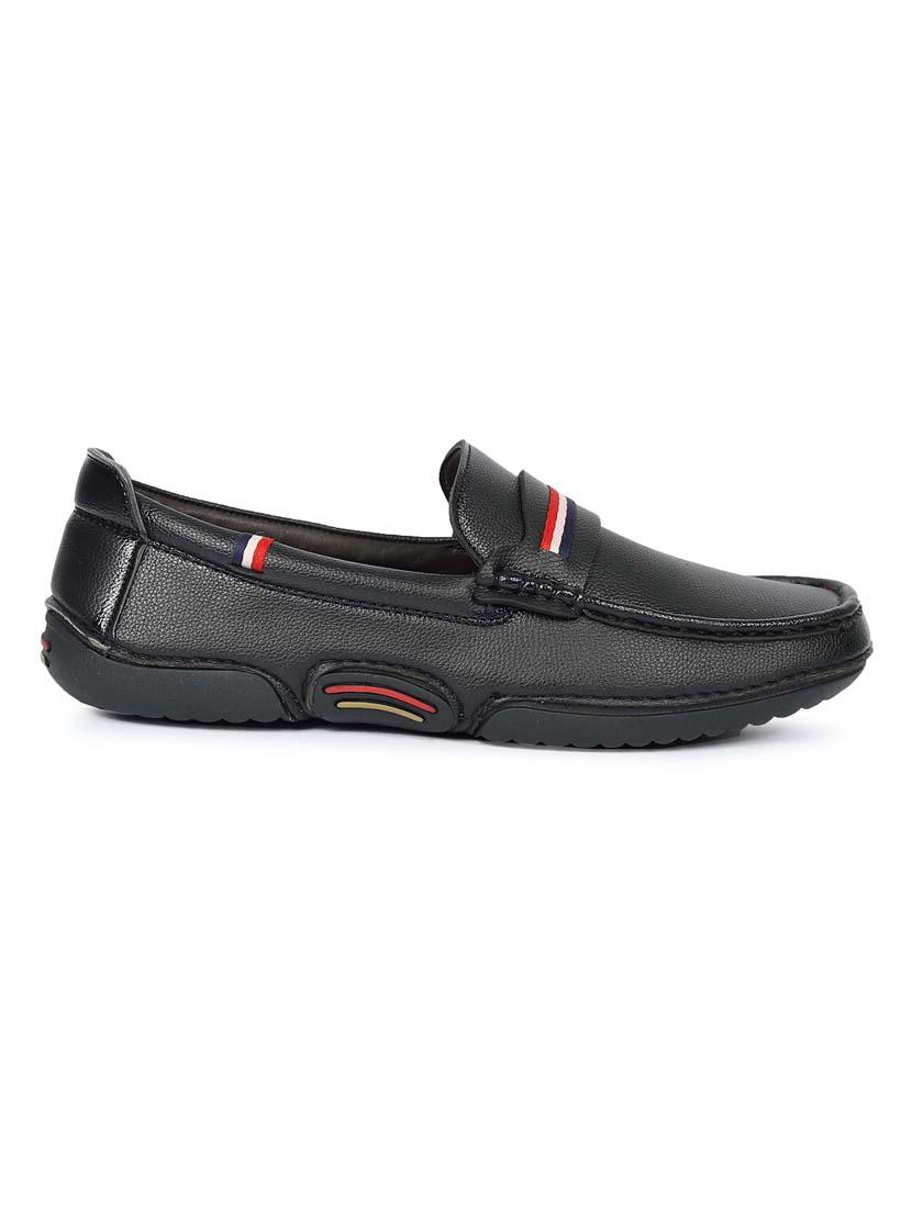men black slip on loafer - 21986308 - Standard Image - 3