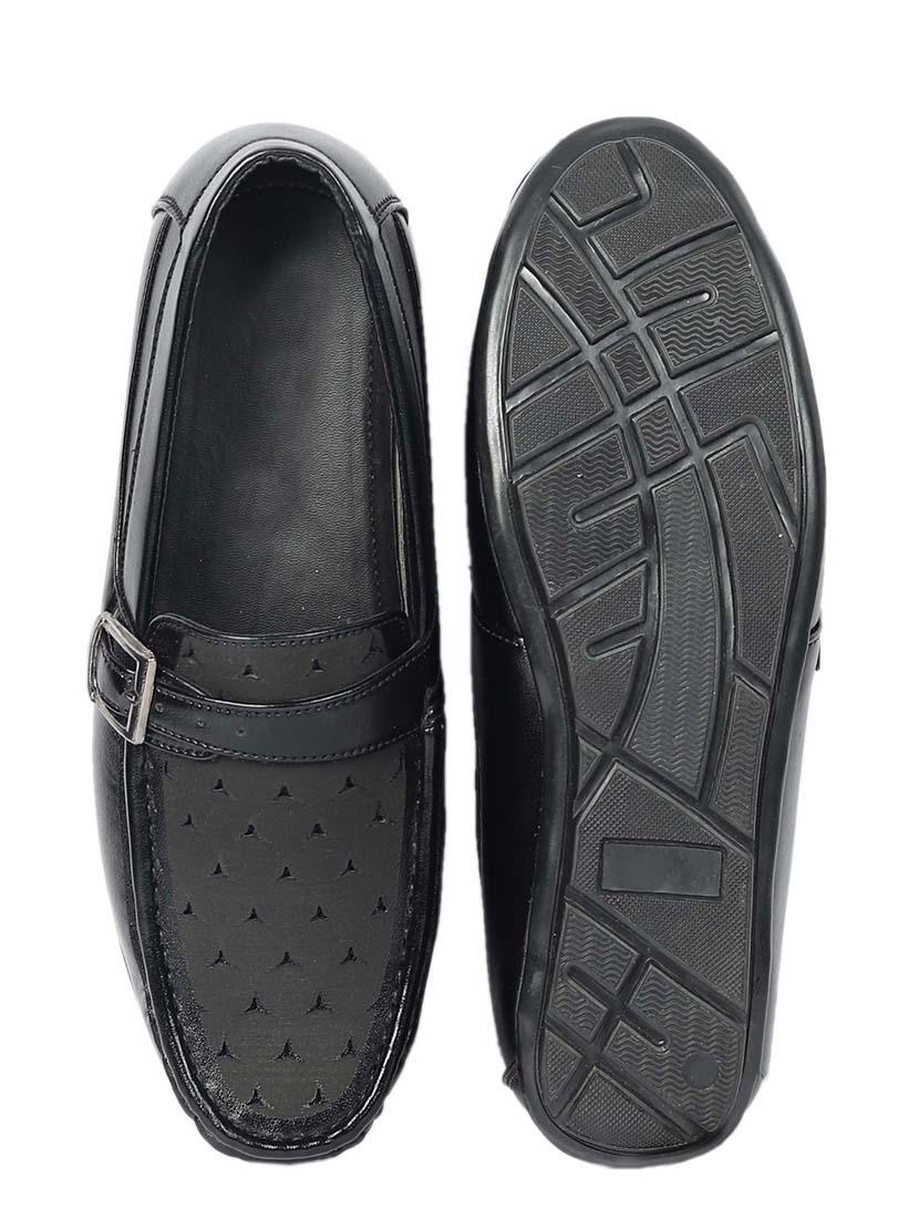 men black slip on loafer - 21986312 - Standard Image - 5