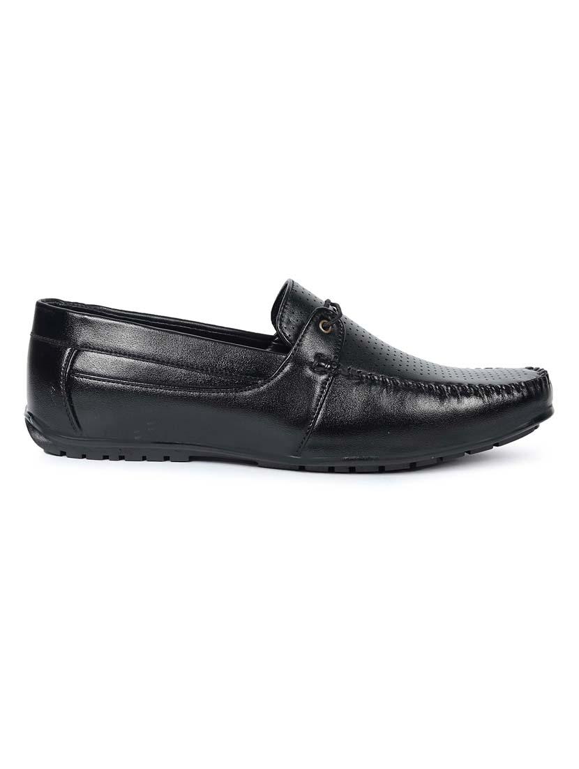 men black slip on loafer - 21986313 - Standard Image - 3