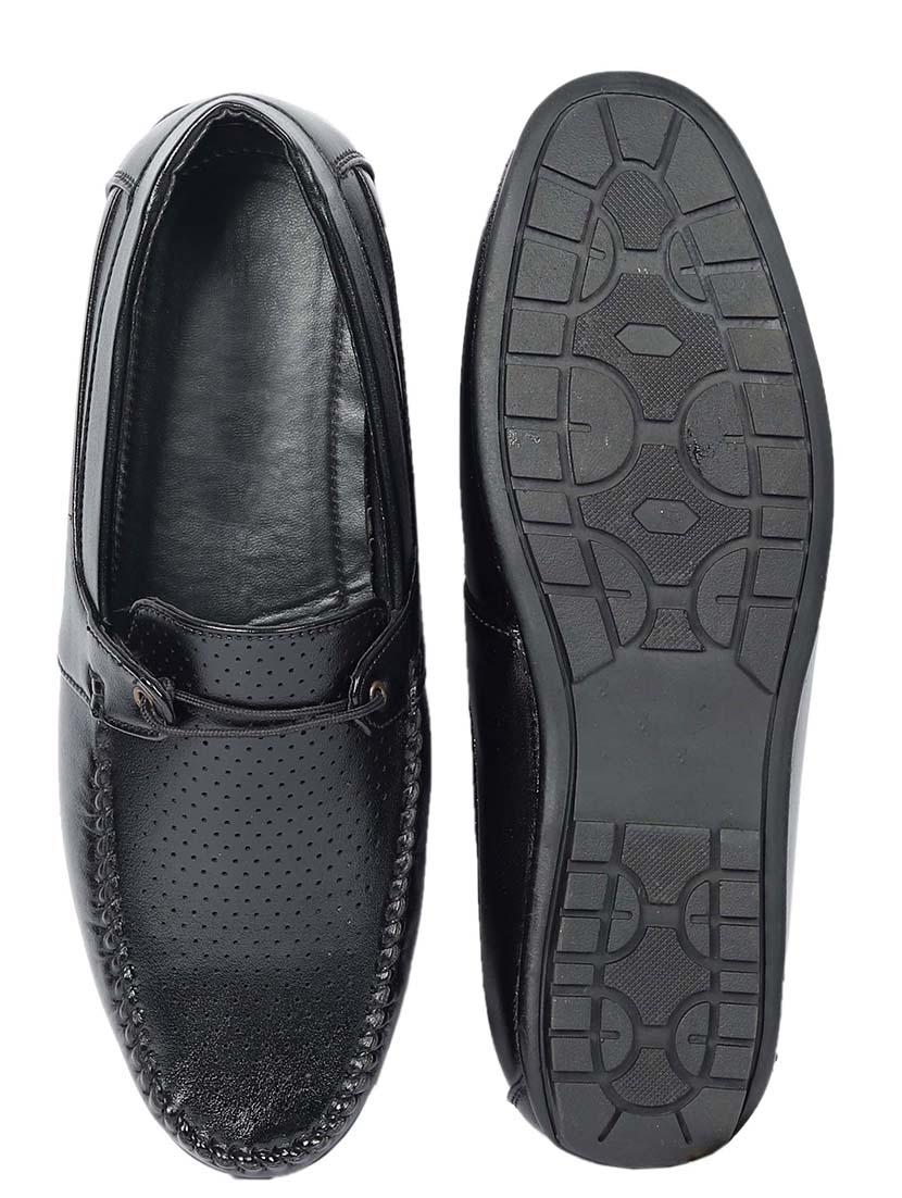 men black slip on loafer - 21986313 - Standard Image - 5