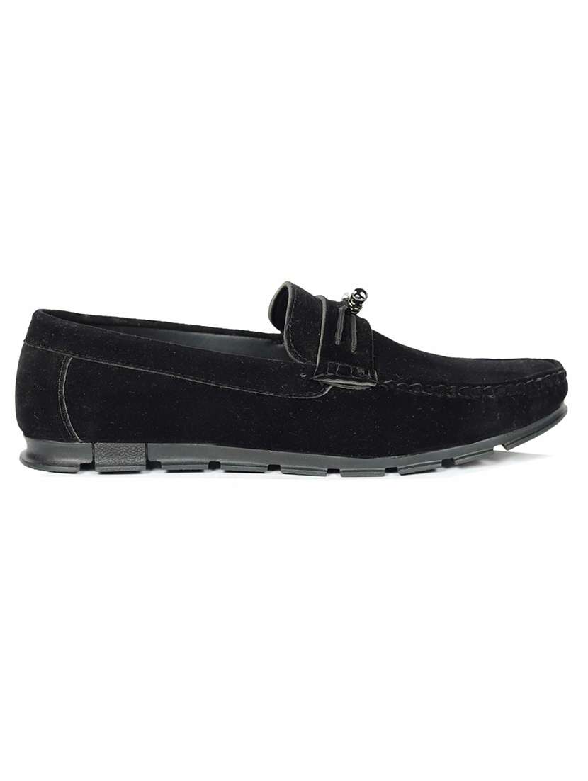 men black slip on loafer - 21986314 -  Standard Image - 3