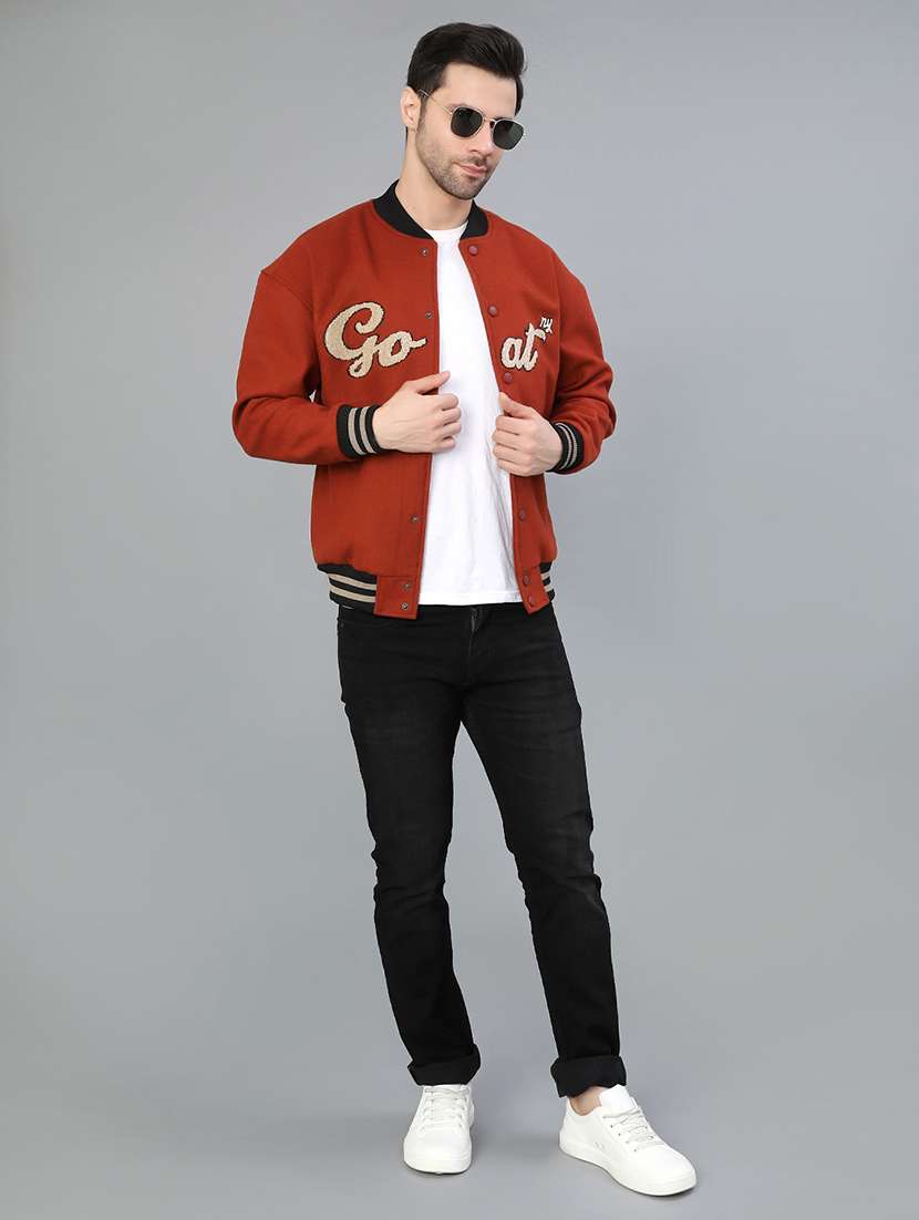 men solid long sleeve regualr fit casual jacket - 21986330 -  Standard Image - 3