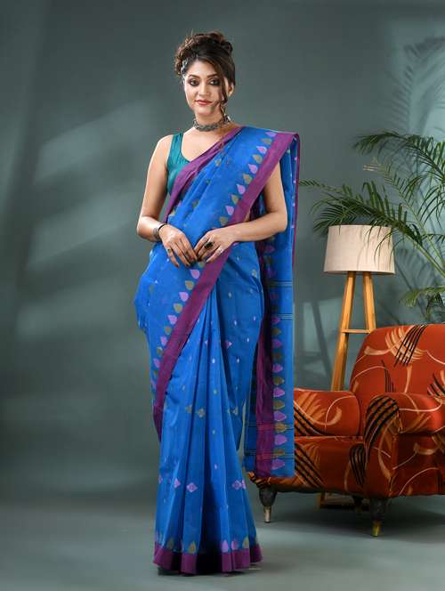 women self design handloom saree - 21986582 -  Standard Image - 0