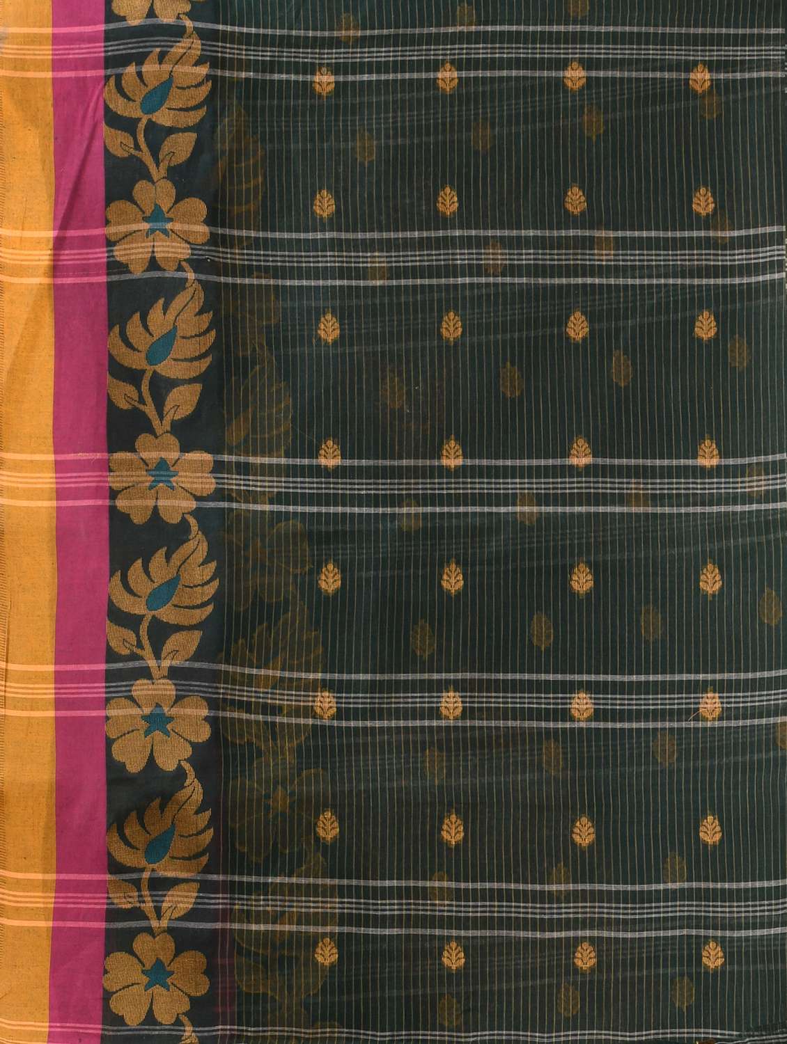 women self design tant saree - 21986624 -  Standard Image - 5