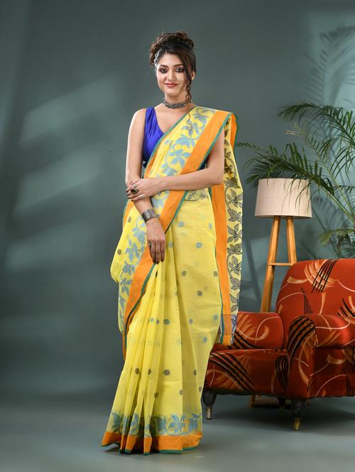 women self design handloom saree - 21986625 - Standard Image - 0
