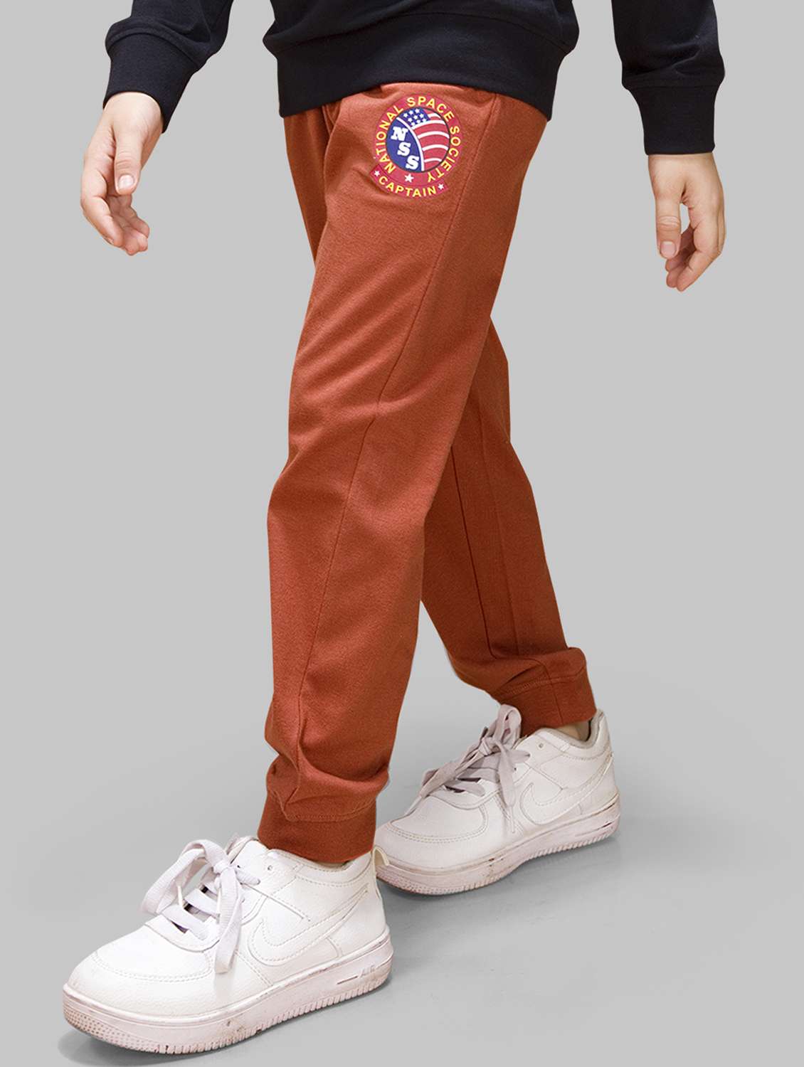 boys pack of 2 printed mid rise regular fit jogger - 21986703 -  Standard Image - 3