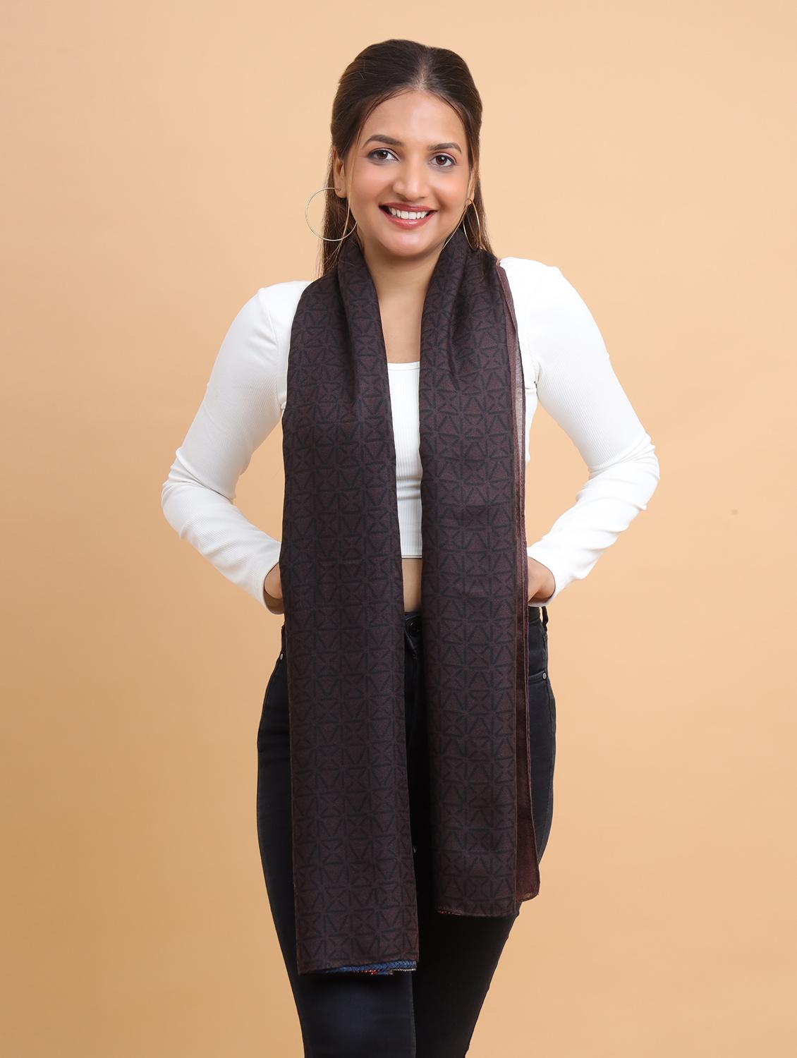 women printed viscose scarf   - 21986817 -  Zoom Image - 0