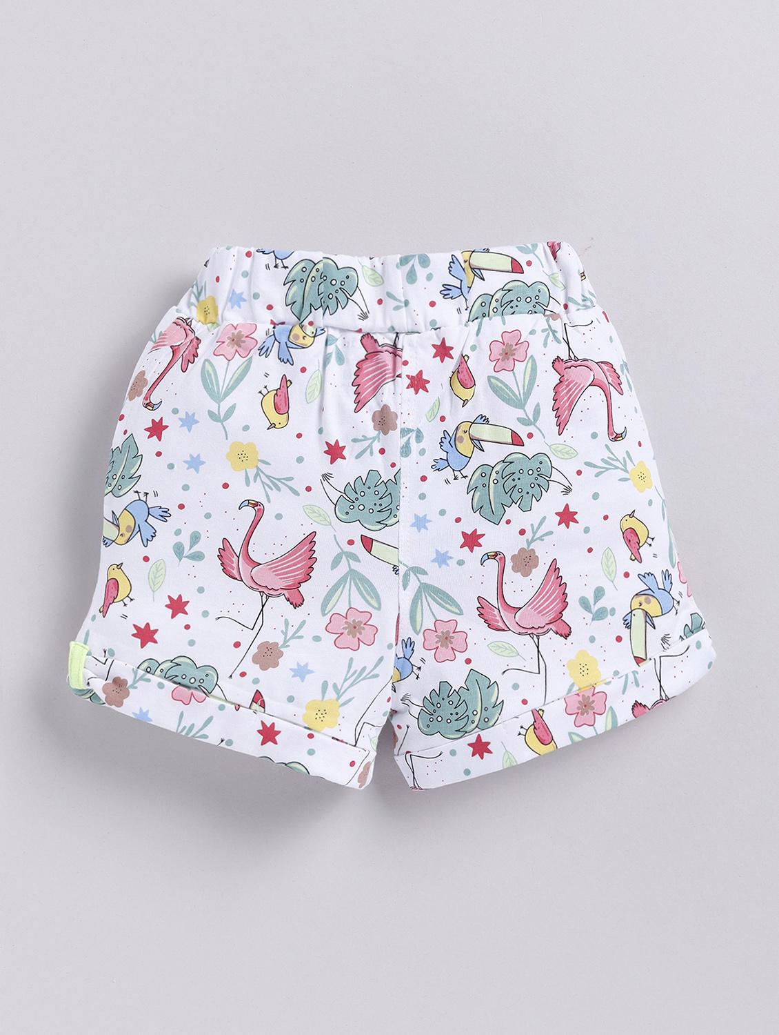 girls pack of 2 printed shorts - 21986840 - Standard Image - 3