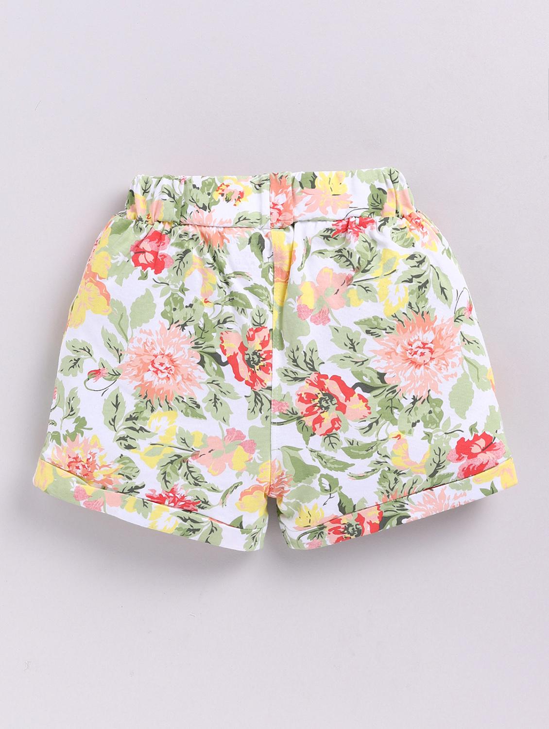 girls pack of 2 printed shorts - 21986840 - Standard Image - 5